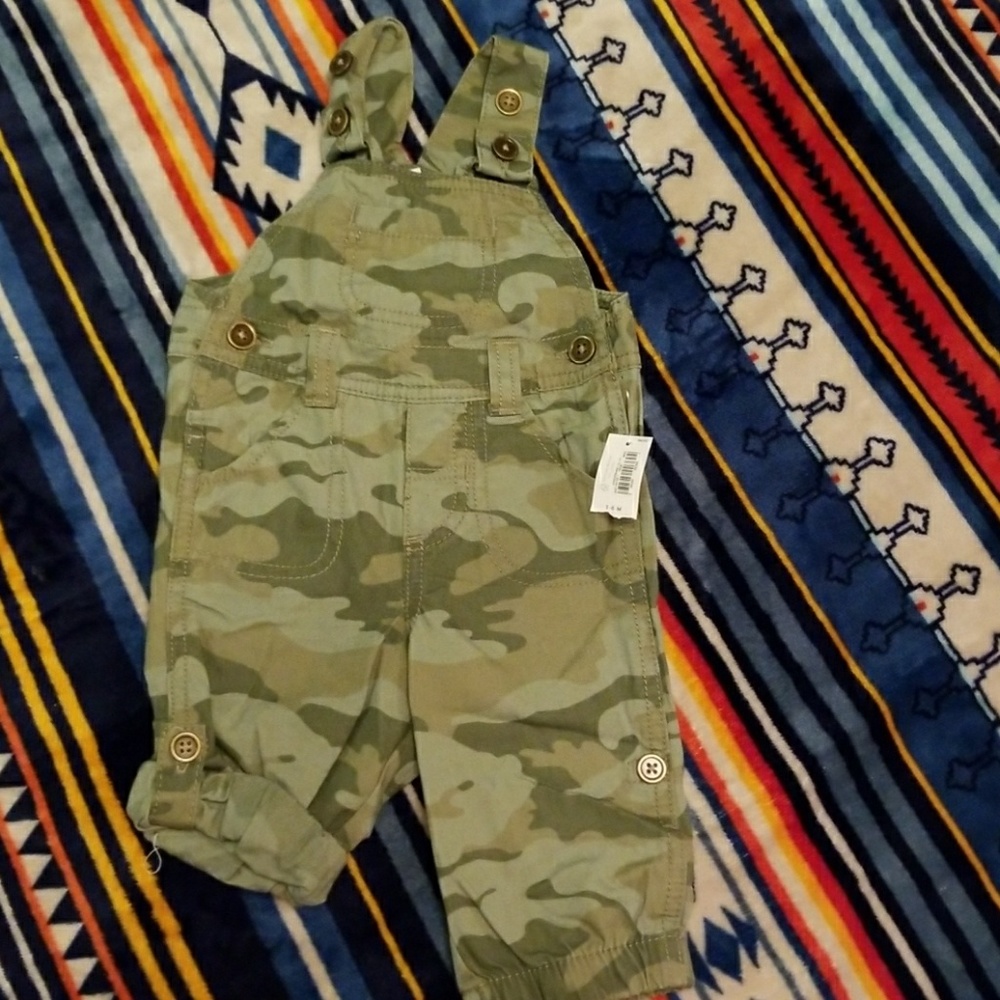 Old Navy Camo Bibs